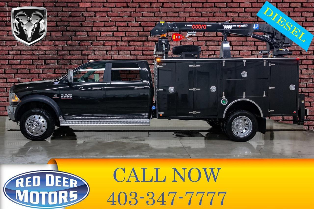 2018 Ram 5500 4x4 Crew Cab Laramie Mechanics Box Diesel Aisin