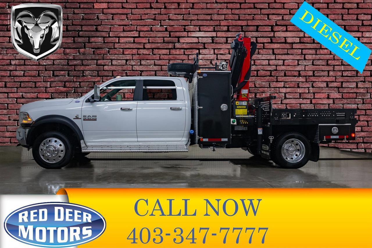 2018 Ram 5500 4x4 Crew Cab Laramie Picker Diesel Aisin