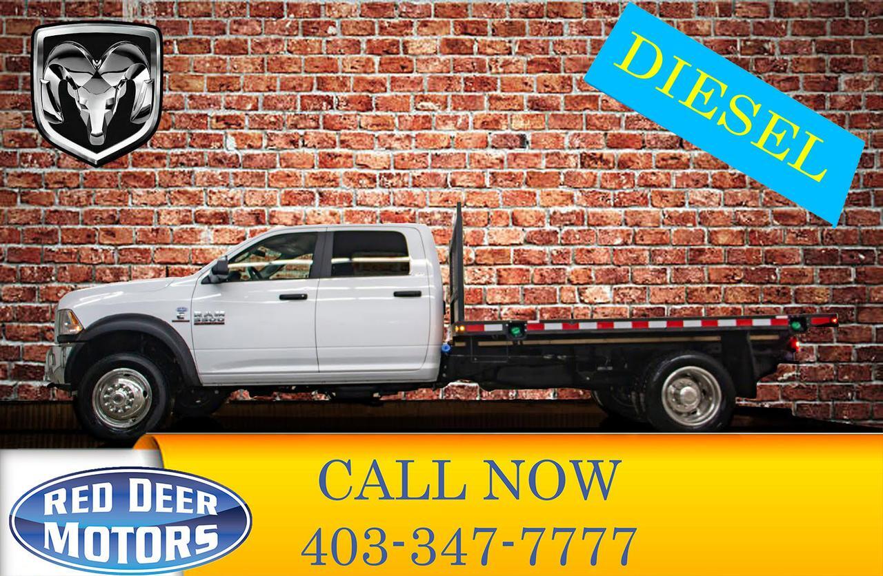 2018 Ram 5500 4x4 Crew Cab SLT Deck Diesel AISIN