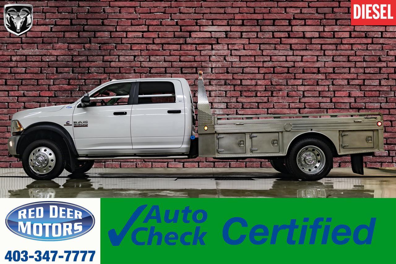 2018 Ram 5500 4x4 Crew Cab SLT Diesel Dually Deck