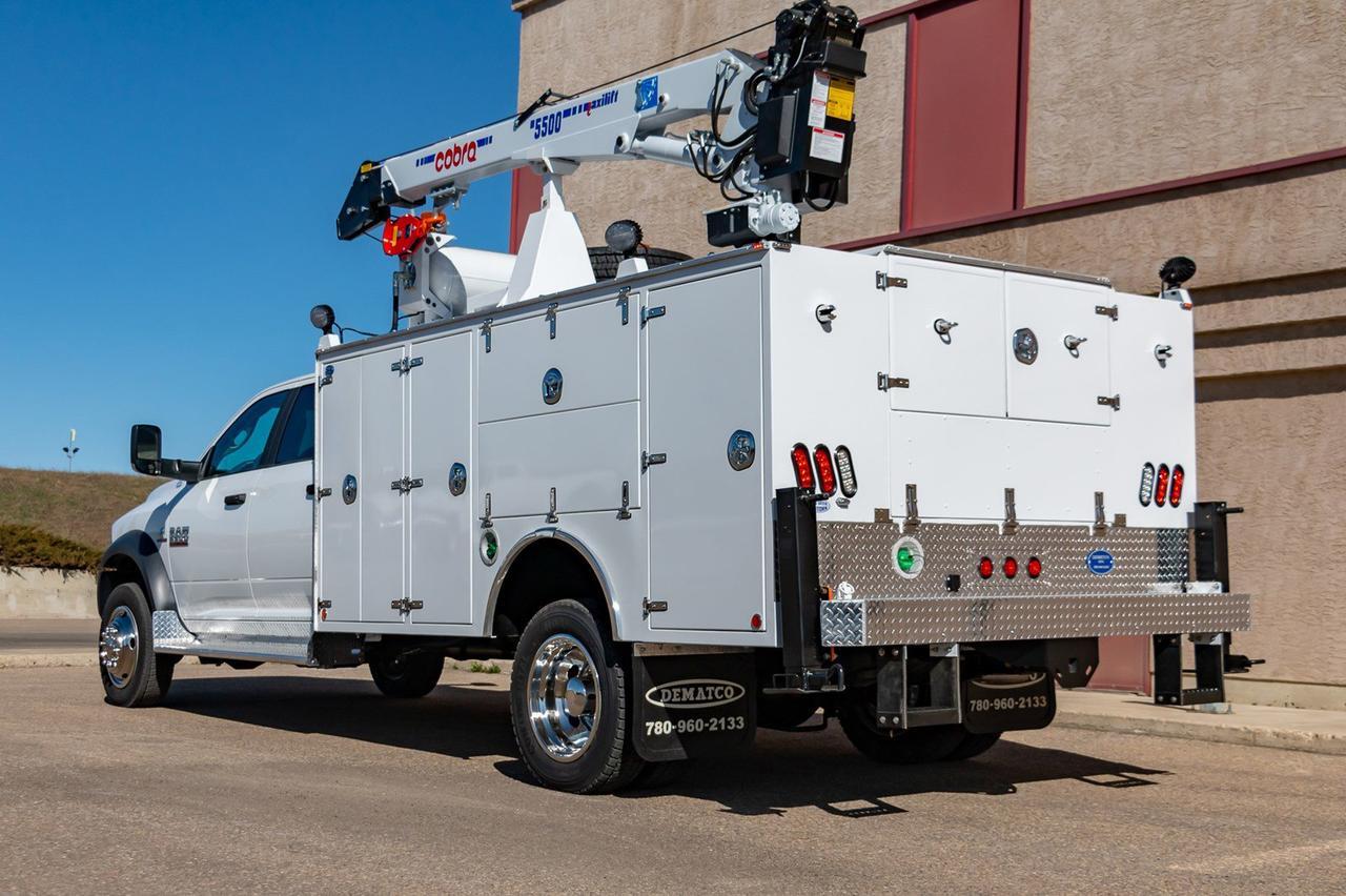 2018 Ram 5500 4x4 Crew Cab SLT Mechanic Box Diesel Aisin Red Deer AB