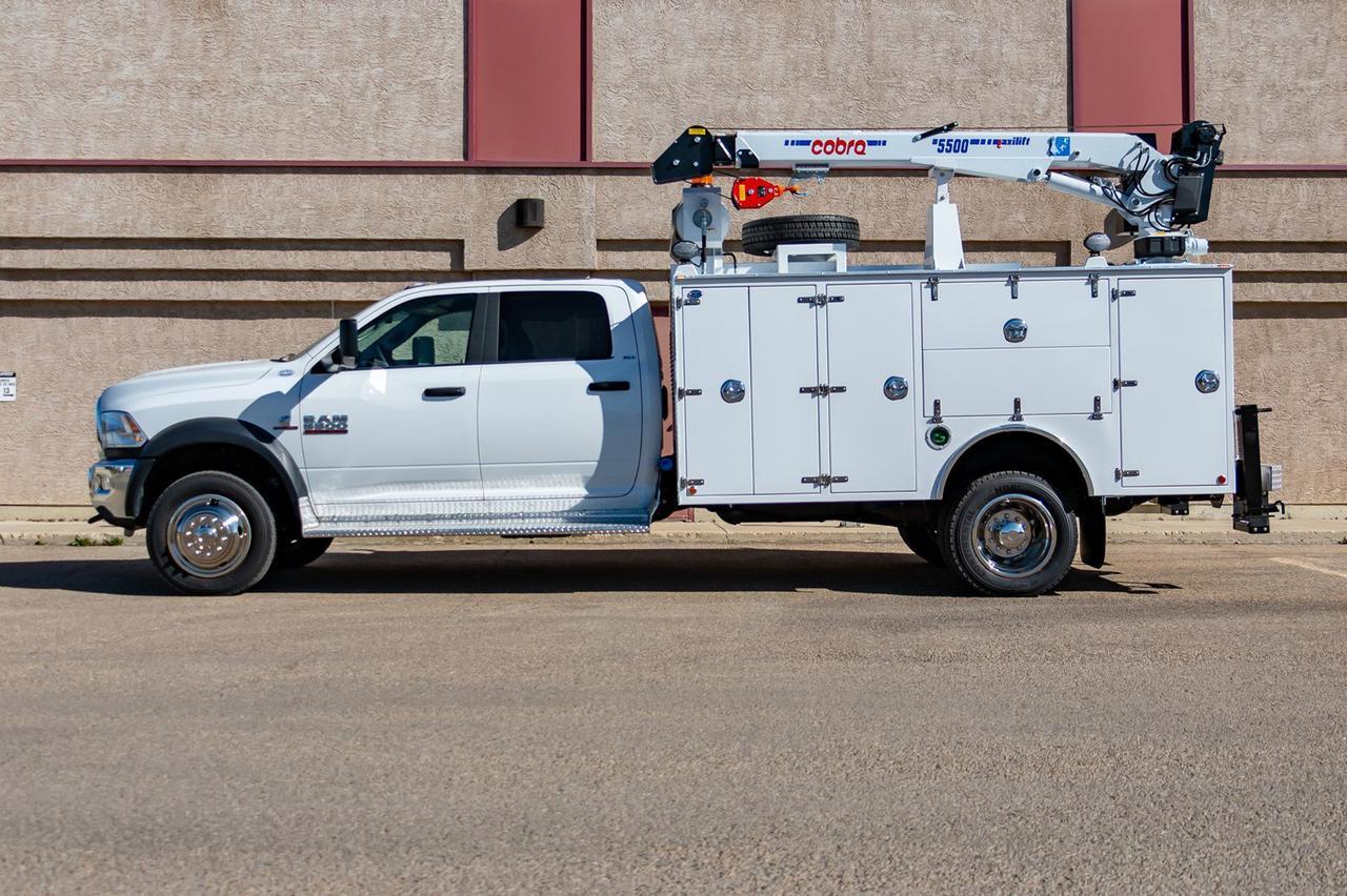 2018 Ram 5500 4x4 Crew Cab SLT Mechanic Box Diesel Aisin Red Deer AB