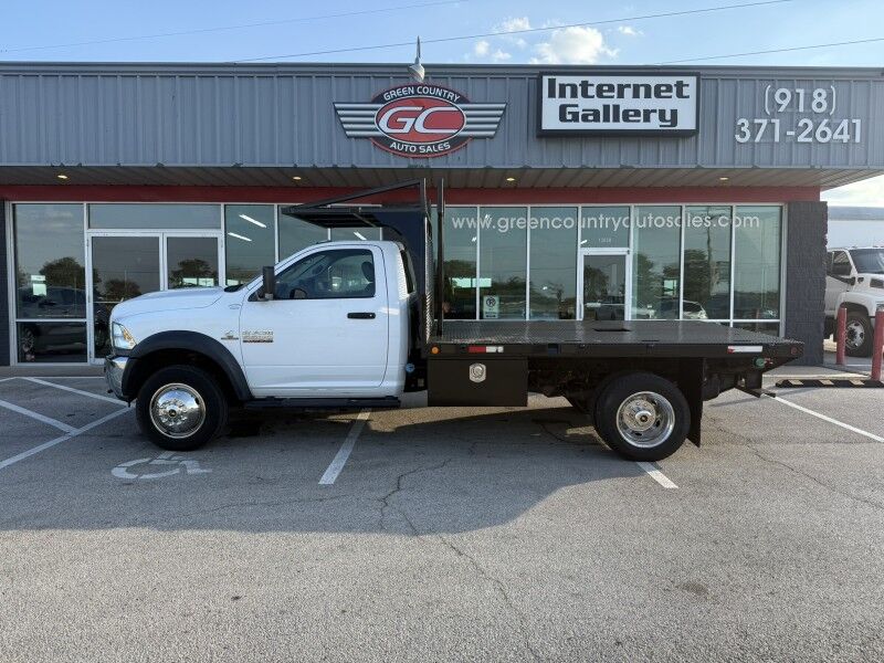 2018 Ram 5500 4x4 Diesel Flatbed SLT Collinsville OK