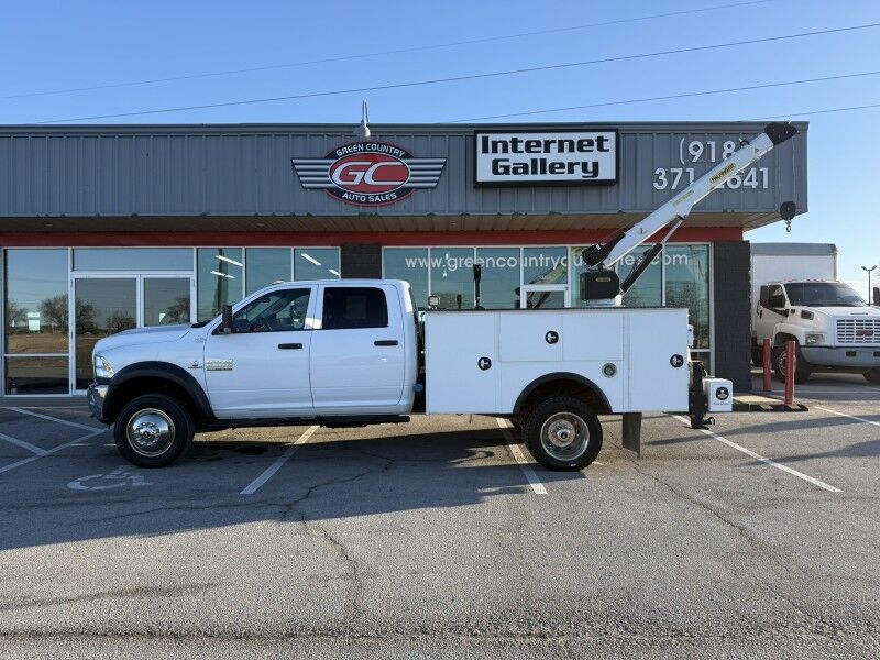 2018 Ram 5500 4x4 Diesel Utility w/ PSC60 Tradesman Collinsville OK