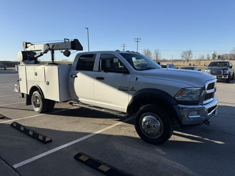 2018 Ram 5500 4x4 Diesel Utility w/ PSC6025 Crane Tradesman Collinsville OK