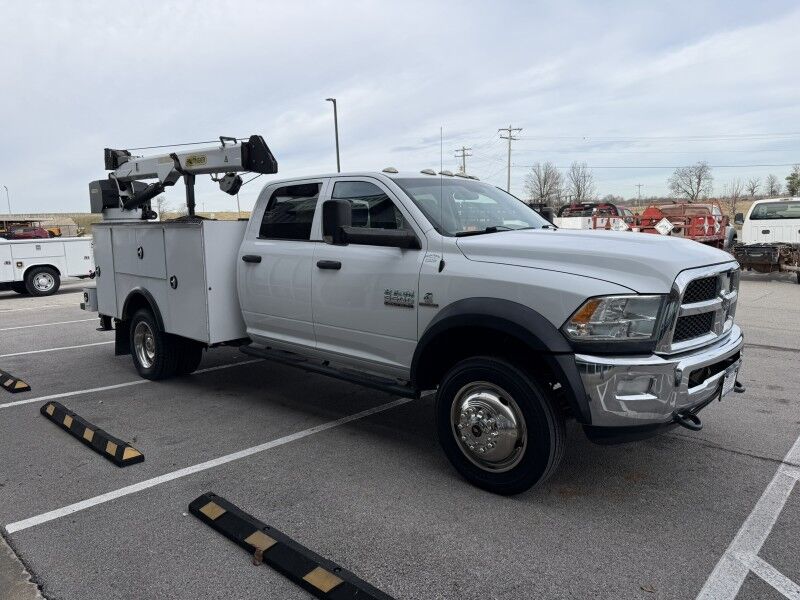 2018 Ram 5500 4x4 Diesel Utility w/ PSC6025 Crane Tradesman Collinsville OK