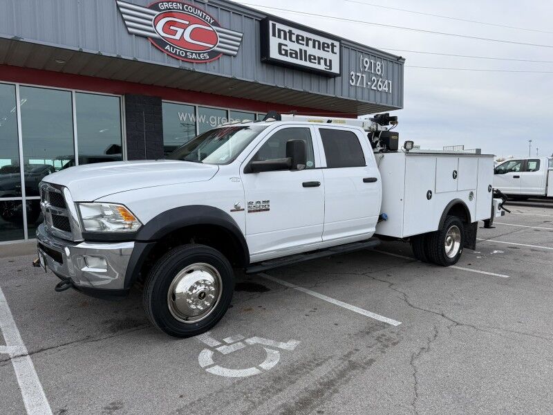 2018 Ram 5500 4x4 Diesel Utility w/ PSC6025 Crane Tradesman Collinsville OK