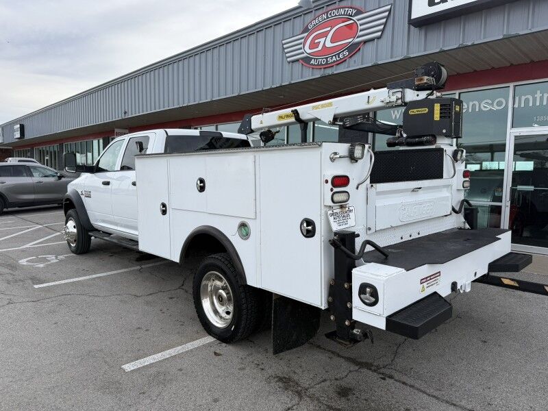 2018 Ram 5500 4x4 Diesel Utility w/ PSC6025 Crane Tradesman Collinsville OK