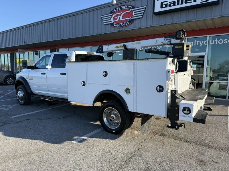 2018 Ram 5500 4x4 Diesel Utility w/ PSC6025 Crane Tradesman Collinsville OK