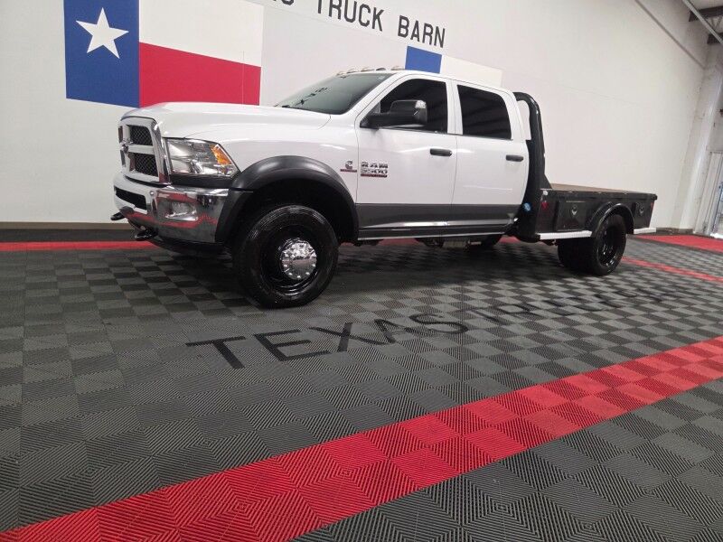 2018 Ram 5500 Chassis Cab Tradesman 4WD 6.7L Diesel AISIN Flatbed Dually Gooseneck