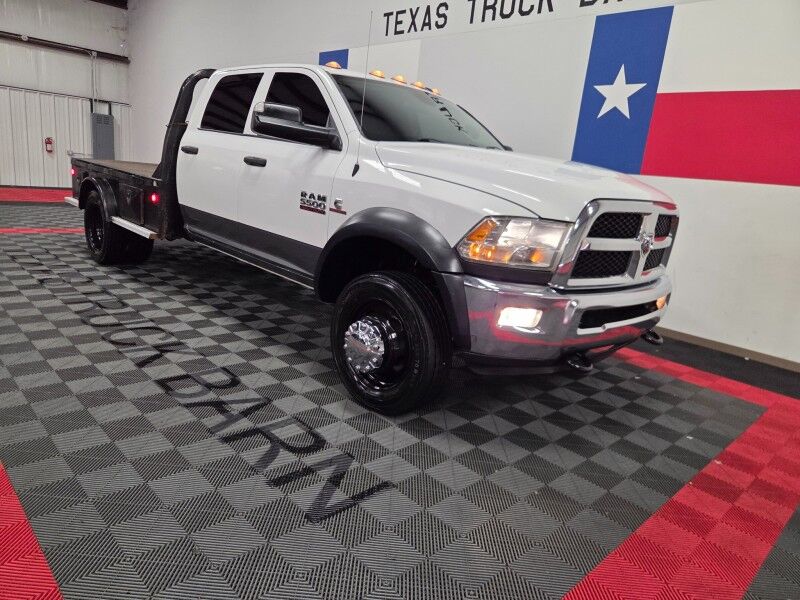 2018 Ram 5500 Chassis Cab Tradesman 4WD 6.7L Diesel AISIN Flatbed Dually Gooseneck Arlington TX