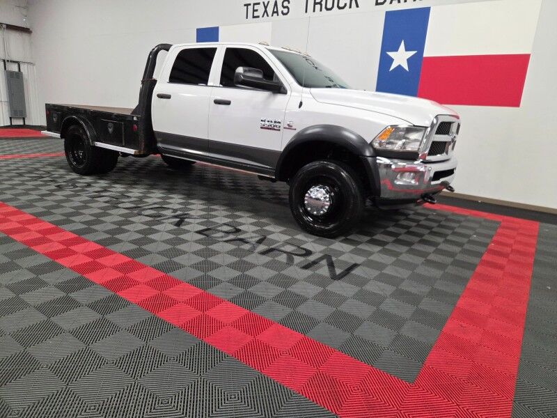 2018 Ram 5500 Chassis Cab Tradesman 4WD 6.7L Diesel AISIN Flatbed Dually Gooseneck Arlington TX