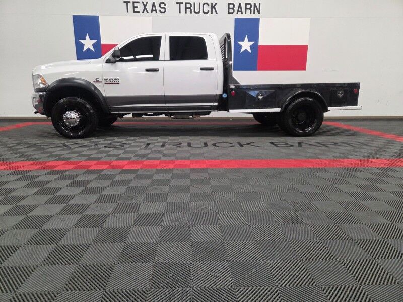 2018 Ram 5500 Chassis Cab Tradesman 4WD 6.7L Diesel AISIN Flatbed Dually Gooseneck