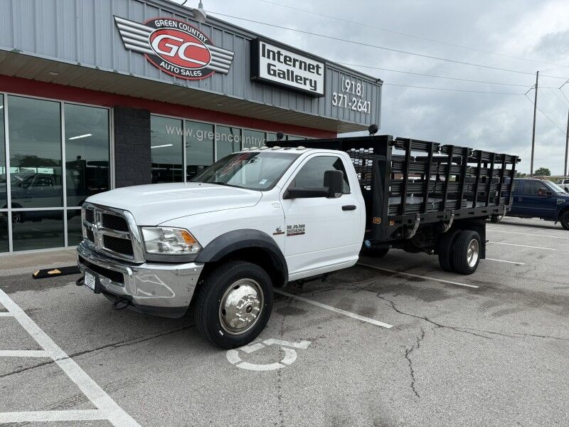 2018 Ram 5500 Diesel 16' Stake Flatbed SLT Collinsville OK