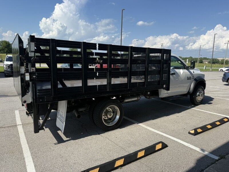 2018 Ram 5500 Diesel Stake Flatbed w/ Lift Gate Tradesman Collinsville OK