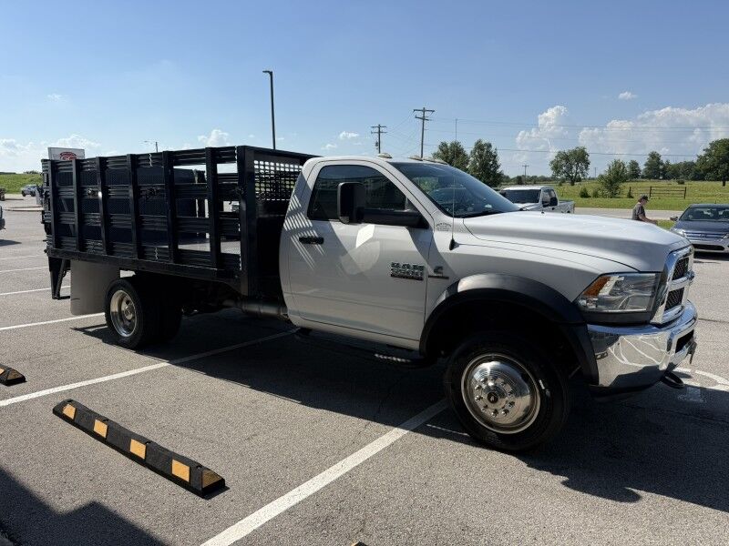 2018 Ram 5500 Diesel Stake Flatbed w/ Lift Gate Tradesman Collinsville OK