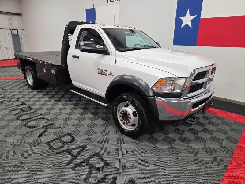 2018 Ram 5500 Tradesman 2WD Flatbed Dually 6.7L Diesel AISIN Transmission FREE WARRANTY Call (682)587-6288 Arlington TX