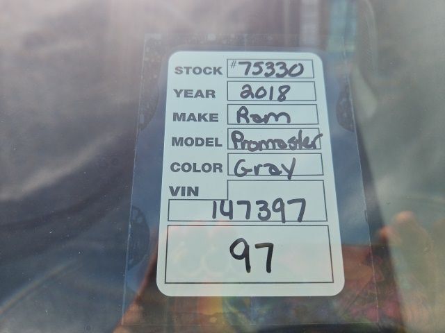 2018 Ram ProMaster 1500 Low Roof Jacksonville FL