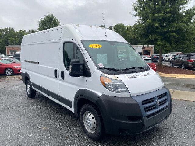 2018 Ram ProMaster 2500 Cargo Van High Roof 159 WB Charlotte NC