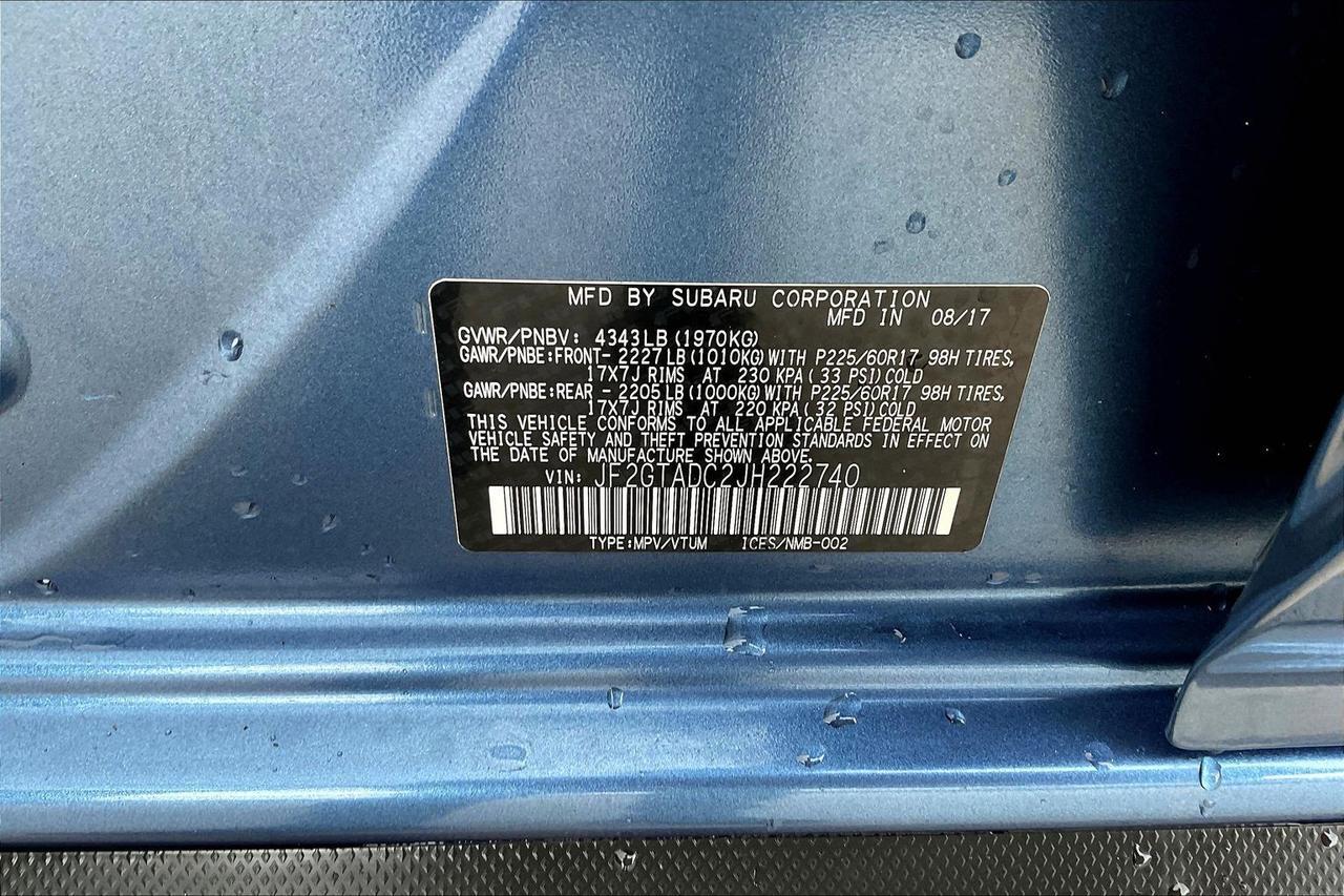 2018 SUBARU CROSSTREK PREMIUM Houston TX