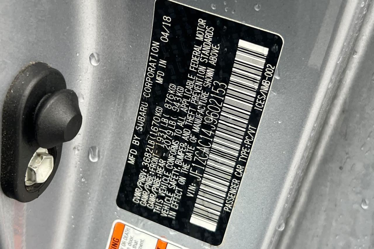 2018 Subaru BRZ Limited Roseville CA