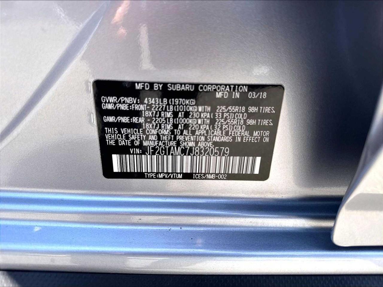 2018 Subaru Crosstrek Limited Roseville CA