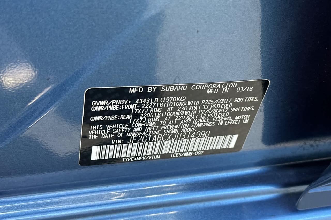 2018 Subaru Crosstrek Premium Roseville CA