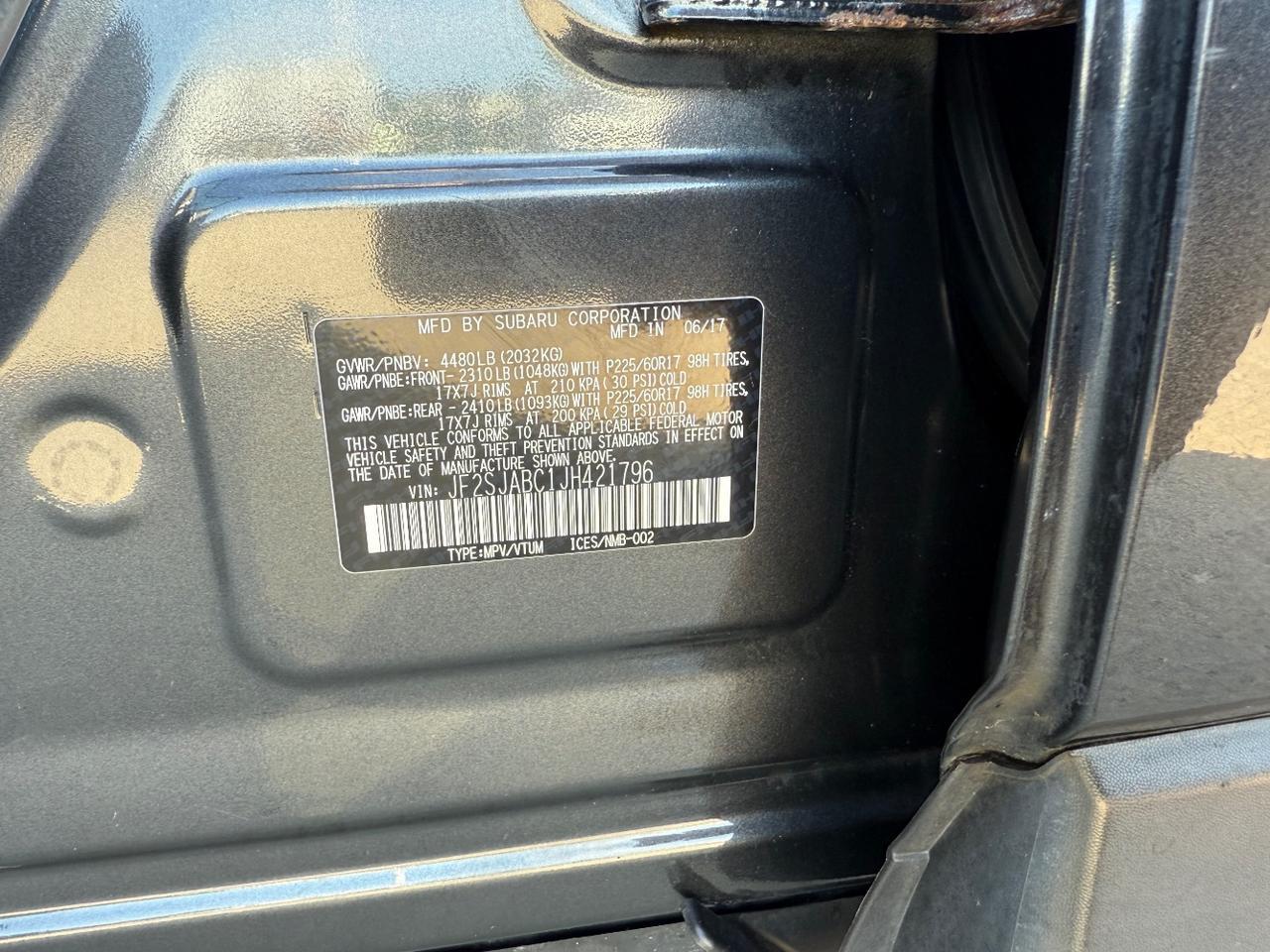 2018 Subaru Forester 2.5i Middleville MI