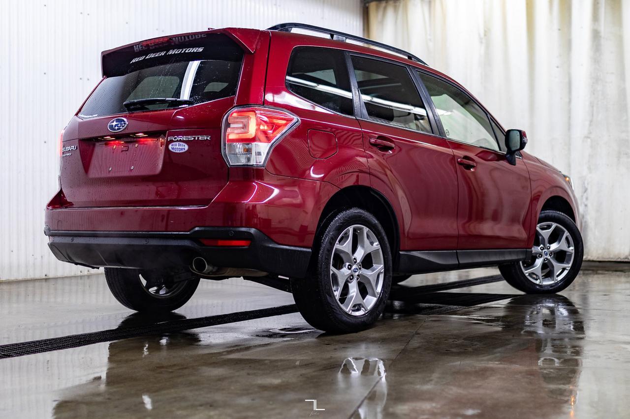 2018 Subaru Forester AWD Limited Leather Roof Nav BCam Red Deer AB