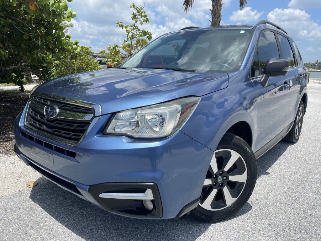 2018 Subaru Forester Limited~CLEAN CARFAX~ONLINE FINANCE~BLUETOOH~CRUISE CONTROL~PANORAMIC MOONROOF / SUNROOF~REARVIEW CAMERA Sarasota FL