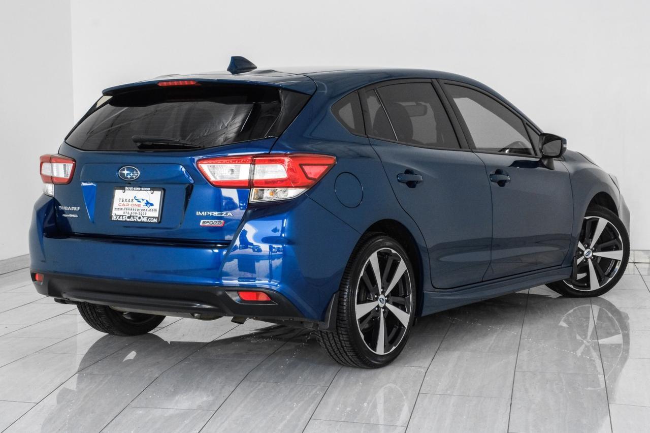 2018 Subaru Impreza 2.0i SPORT AWD HATCHBACK EYESIGHT DRIVER ASSIST BLIND SPOT HARMA Carrollton TX