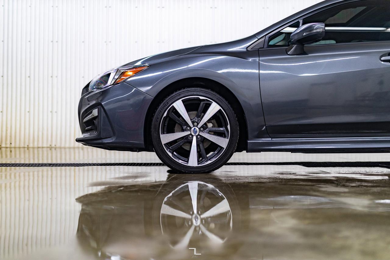 2018 Subaru Impreza AWD Sport-Tech Hatchback Leather Roof Nav BCam Red Deer AB