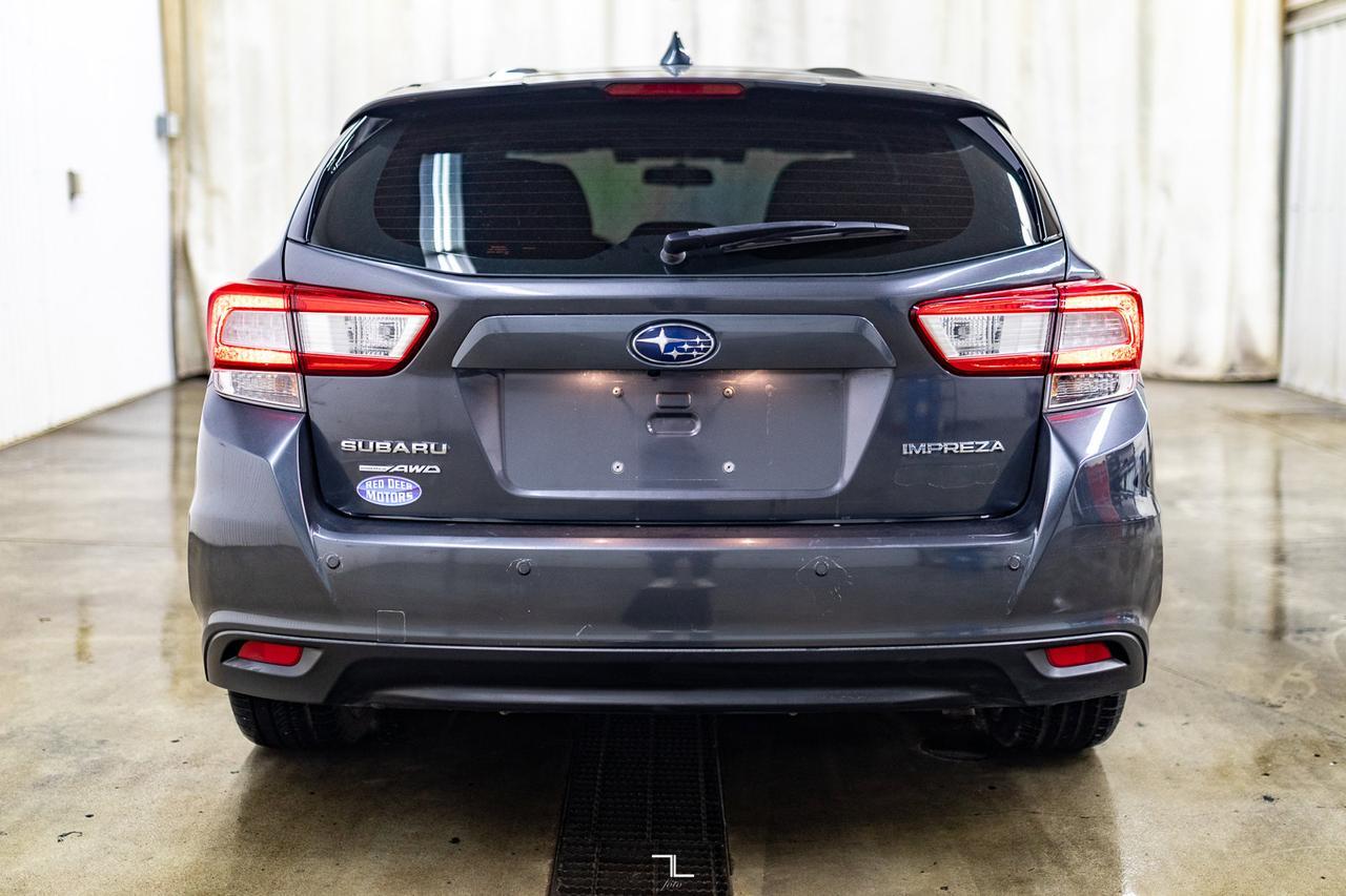 2018 Subaru Impreza AWD Sport-Tech Hatchback Leather Roof Nav BCam Red Deer AB