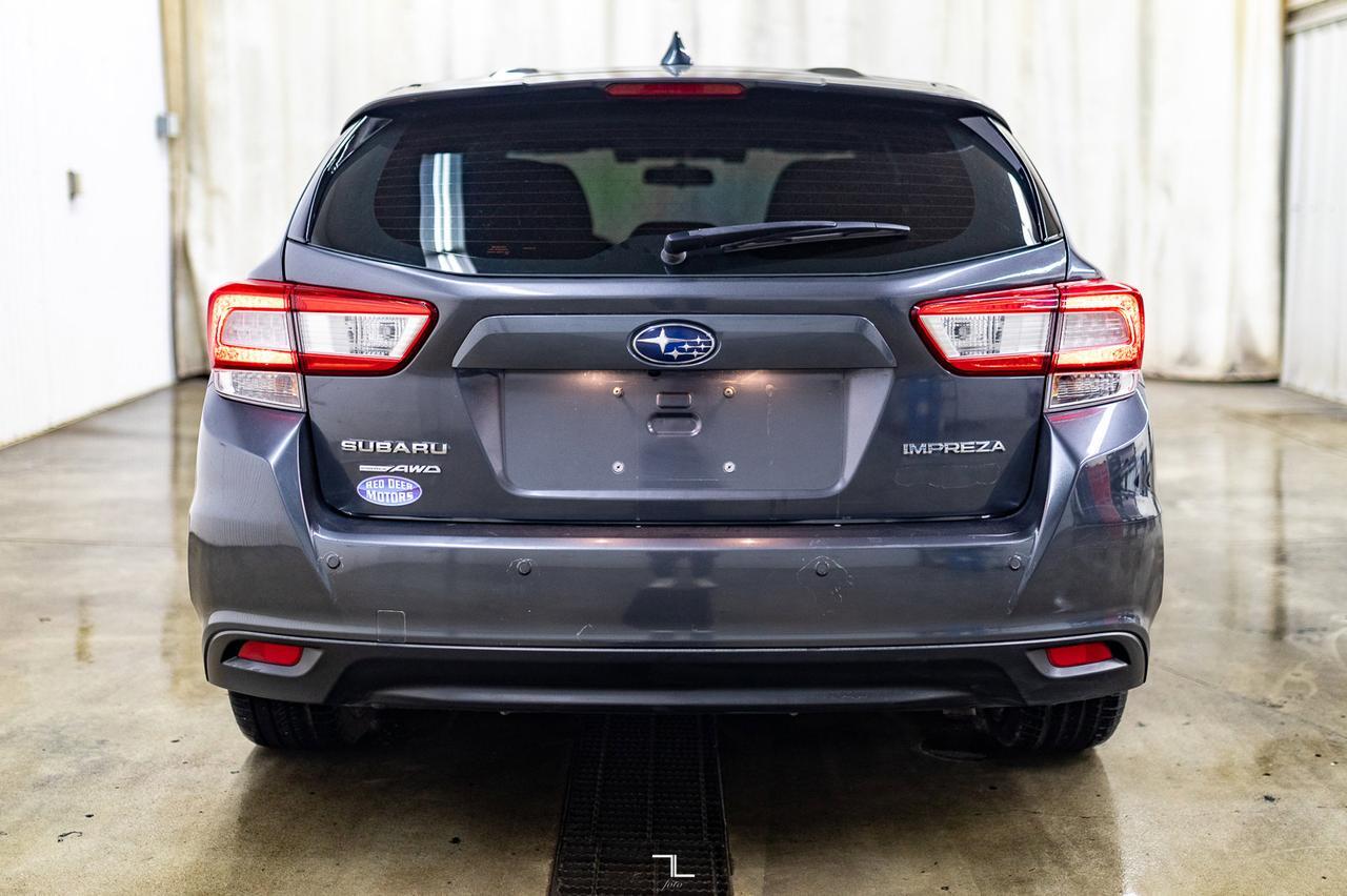 2018 Subaru Impreza AWD Sport-Tech Hatchback Leather Roof Nav BCam Red Deer AB