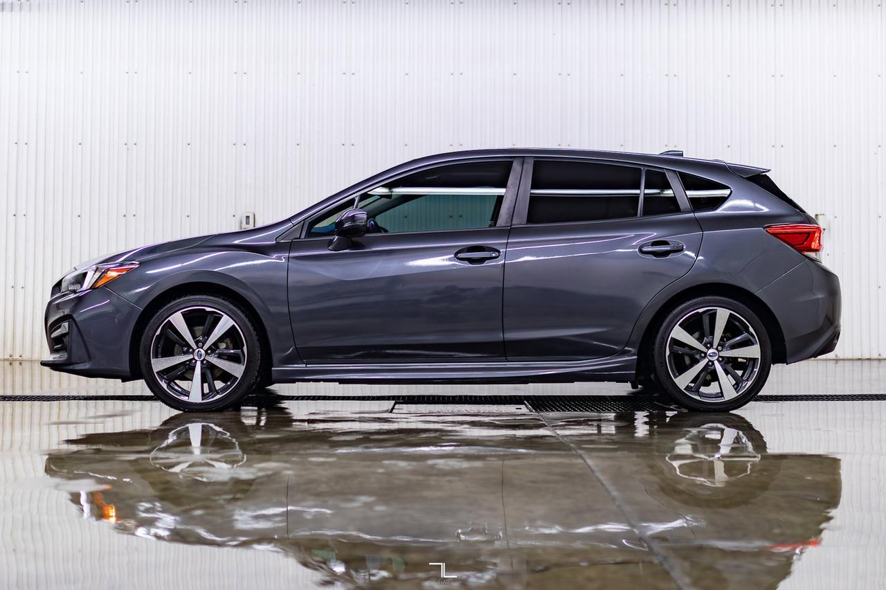 2018 Subaru Impreza AWD Sport-Tech Hatchback Leather Roof Nav BCam Red Deer AB