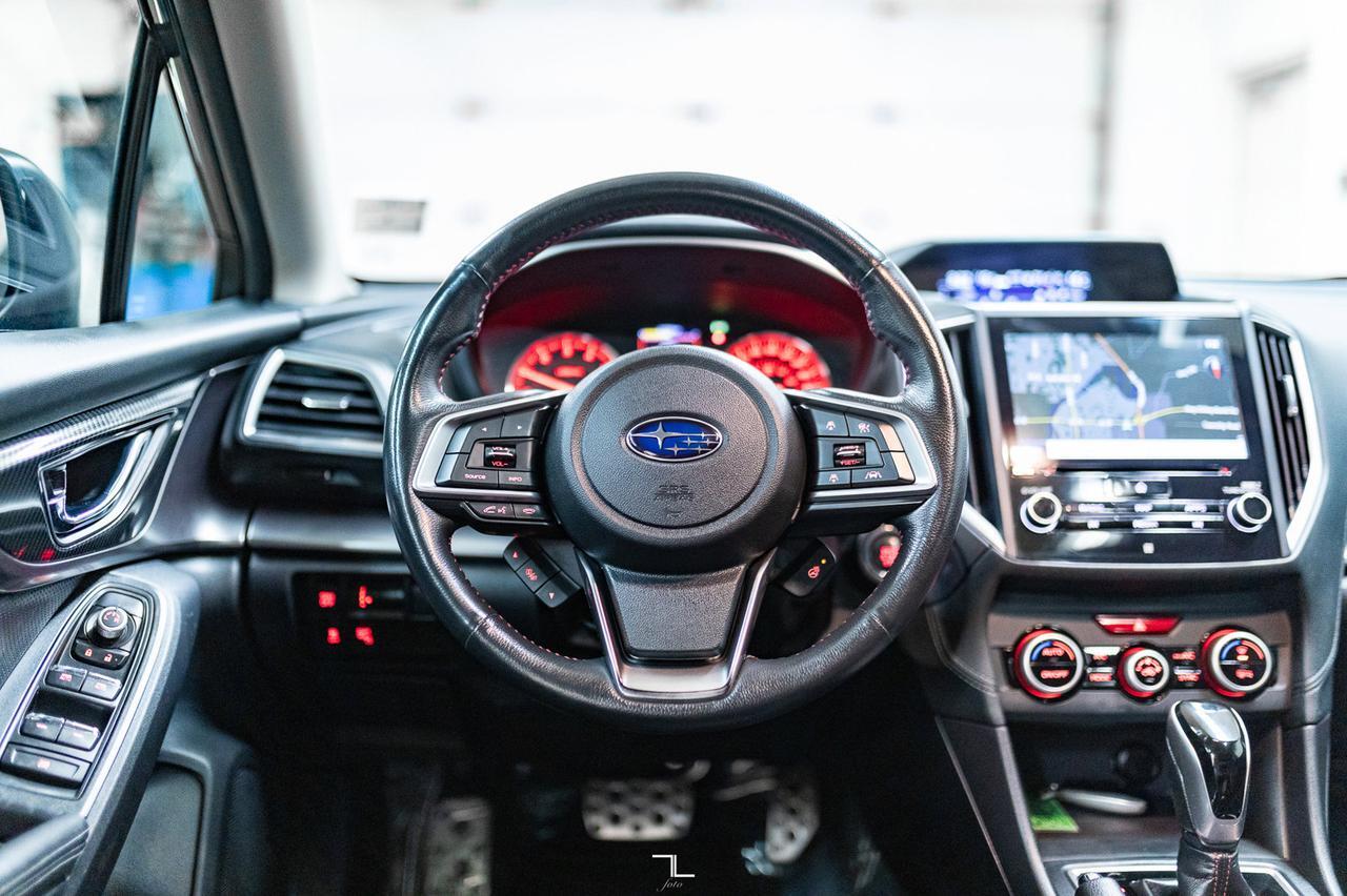 2018 Subaru Impreza AWD Sport-Tech Hatchback Leather Roof Nav BCam Red Deer AB