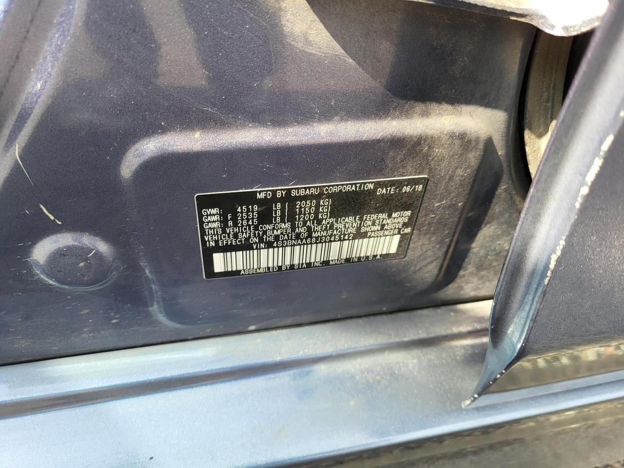 2018 Subaru Legacy 2.5i Beeville TX