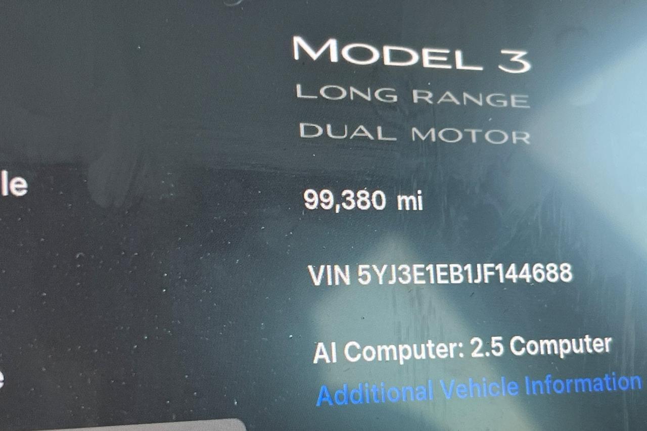 2018 Tesla Model 3 Base Roseville CA
