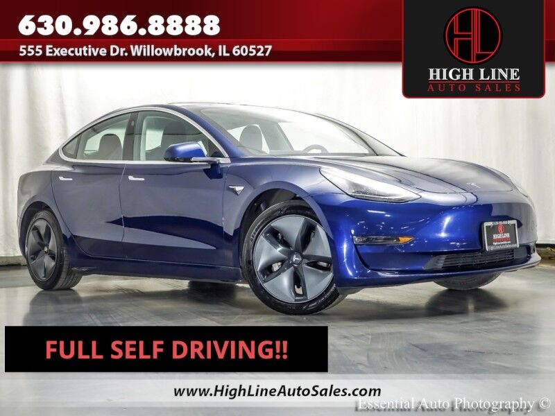2018 Tesla Model 3 Long Range Battery FULL SELF DRIVING