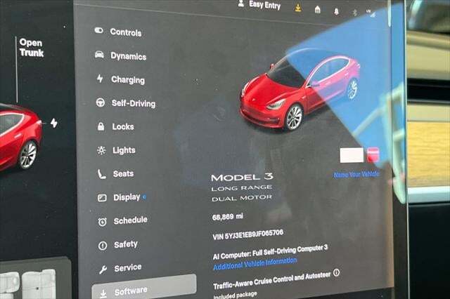 2018 Tesla Model 3 Long Range Battery Roseville CA