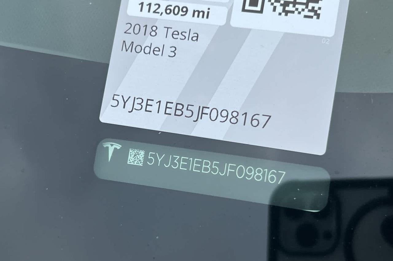 2018 Tesla Model 3 Long Range Battery Roseville CA