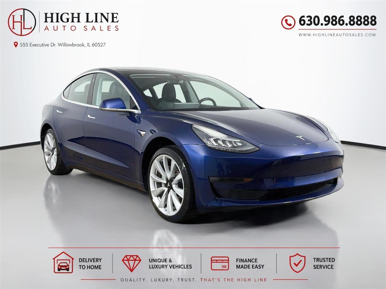 2018 Tesla Model 3 Long Range Battery