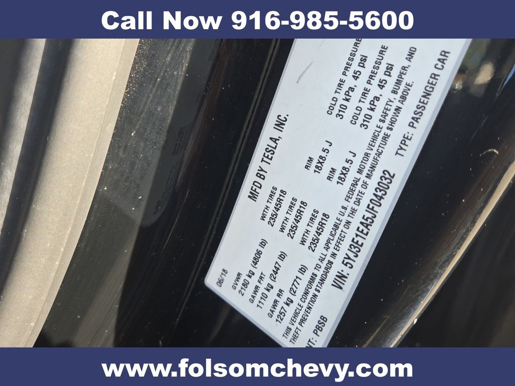 2018 Tesla Model 3 Long Range Folsom CA