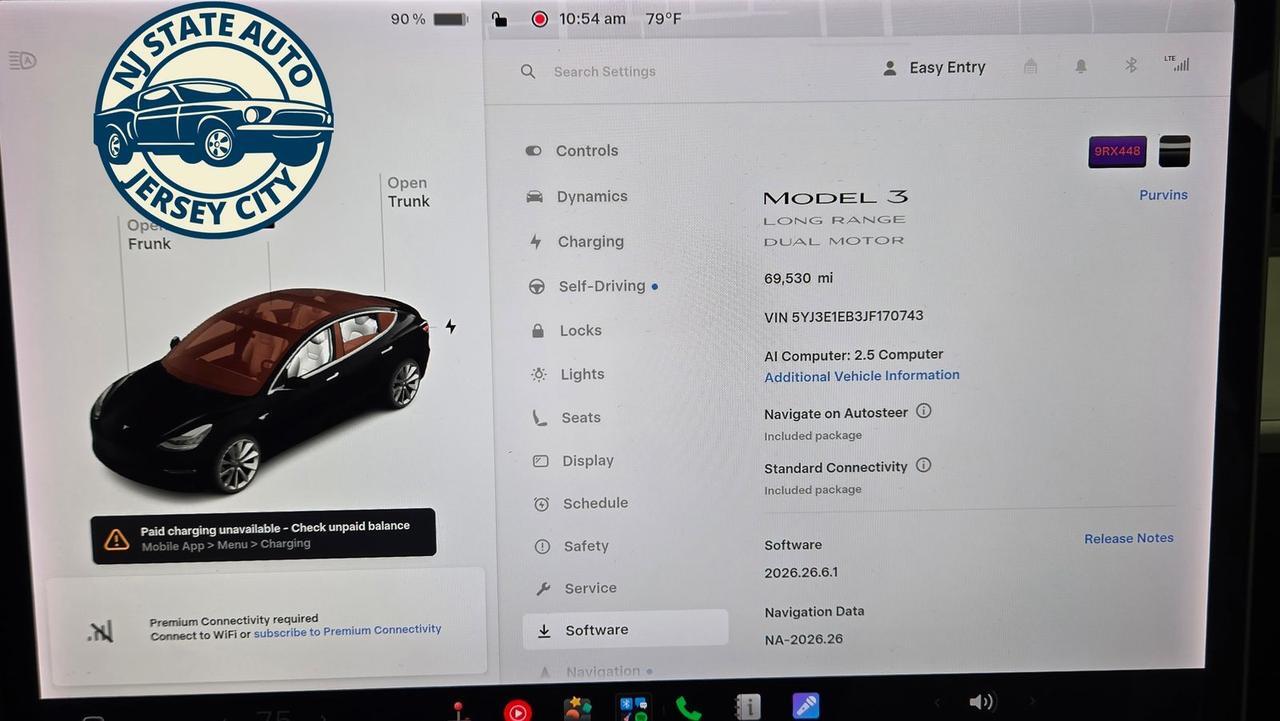 2018 Tesla Model 3 Long Range Jersey City NJ