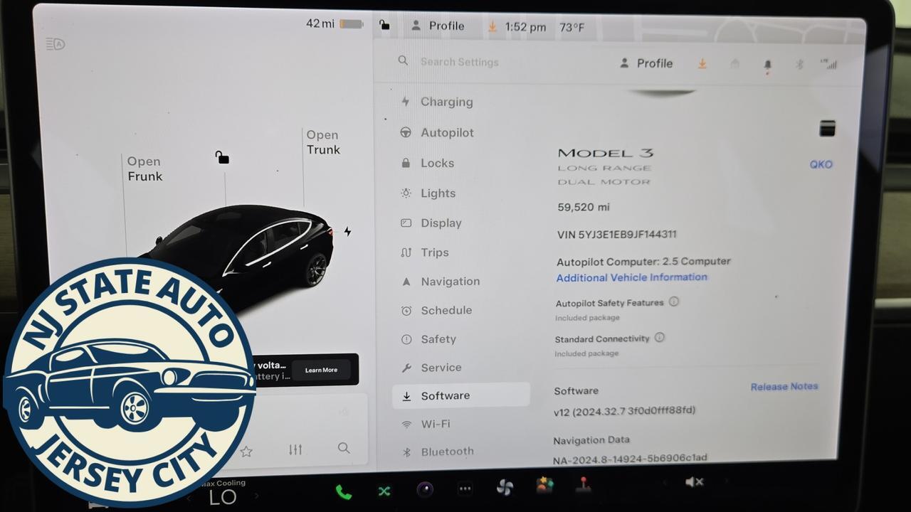 2018 Tesla Model 3 Long Range Jersey City NJ