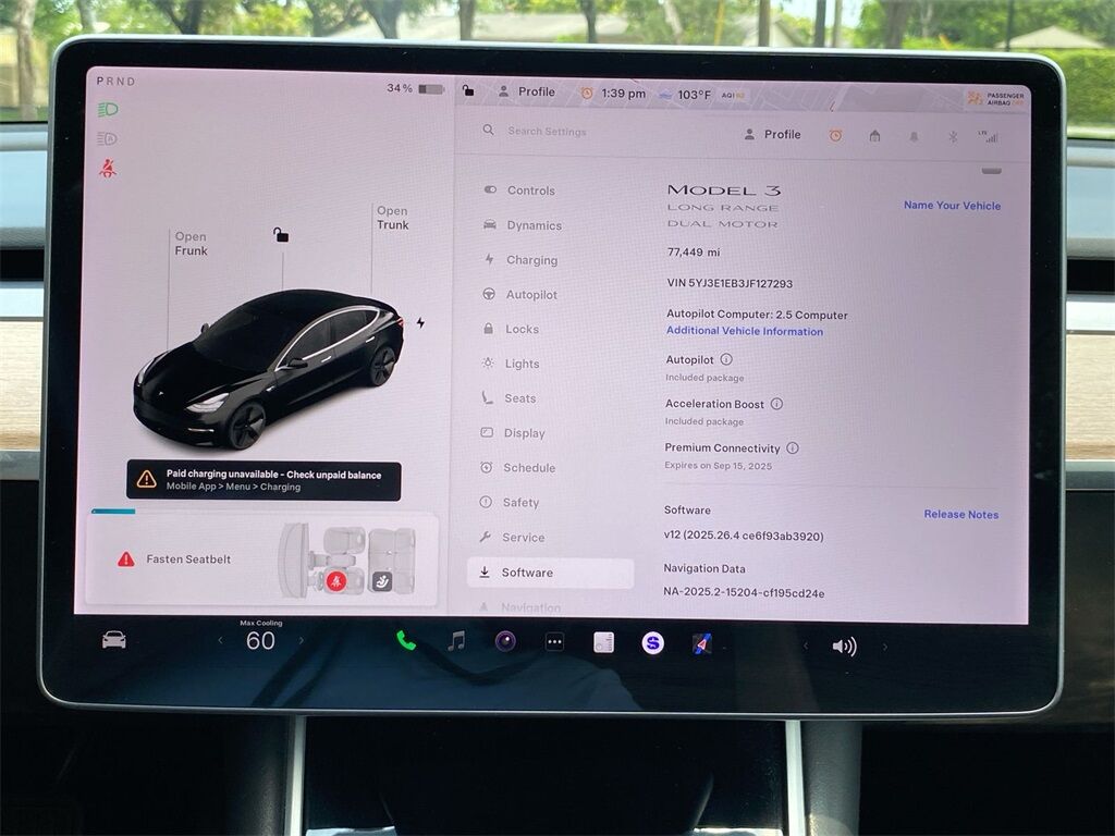 2018 Tesla Model 3 Long Range Miramar FL