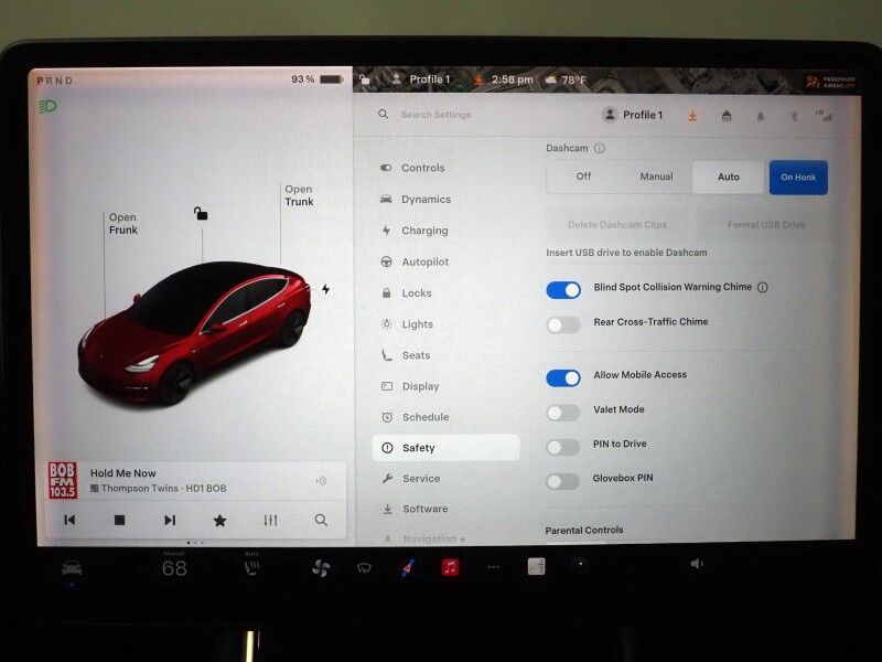 2018 Tesla Model 3 Long Range RWD *FULL SELF-DRIVING ENABLED, AUTOPILOT, NAVIGATION, SAFETY ALERTS, ADAPTIVE CRUISE, BACKUP-CAMERA, PANORAMA GLASS ROOF, HEATED SEATS, BLUETOOTH Round Rock TX
