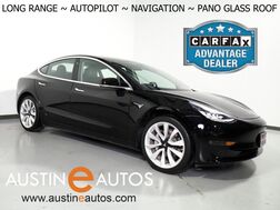 2018_Tesla_Model 3 Long Range RWD_*NAVIGATION, AUTOPILOT, BLIND SPOT & LANE KEEP ASSIST, COLLISION ALERT w/BRAKING, BACKUP-CAMERA, PANORAMA GLASS ROOF, HEATED SEATS, 19 INCH SPORT WHEELS, BLUETOOTH_ Round Rock TX