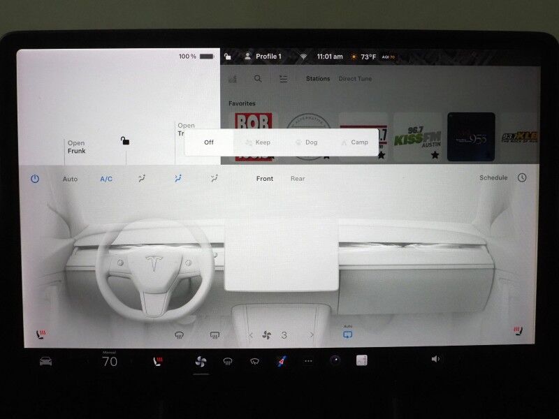 2018 Tesla Model 3 Long Range RWD *NAVIGATION, AUTOPILOT, BLIND SPOT & LANE KEEP ASSIST, COLLISION ALERT w/BRAKING, BACKUP-CAMERA, PANORAMA GLASS ROOF, HEATED SEATS, 19 INCH SPORT WHEELS, BLUETOOTH Round Rock TX
