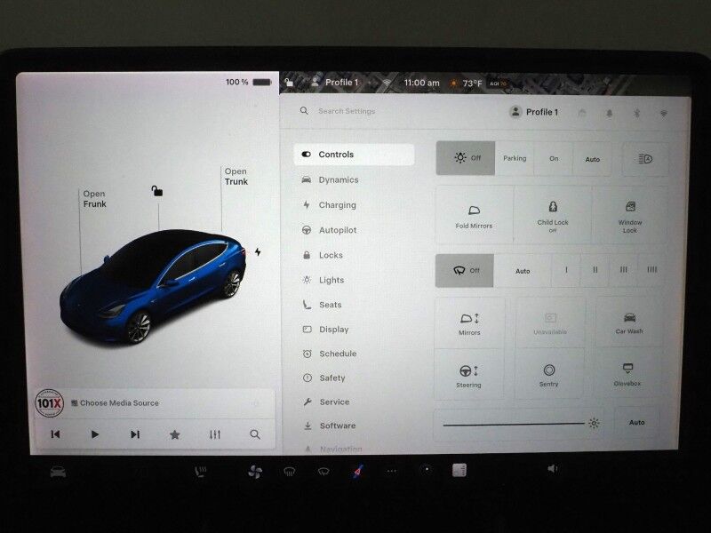 2018 Tesla Model 3 Long Range RWD *NAVIGATION, AUTOPILOT, BLIND SPOT & LANE KEEP ASSIST, COLLISION ALERT w/BRAKING, BACKUP-CAMERA, PANORAMA GLASS ROOF, HEATED SEATS, 19 INCH SPORT WHEELS, BLUETOOTH Round Rock TX
